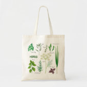 Sac fourre-tout de conception de plantes aromatiqu (Devant)