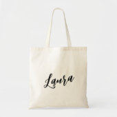 Sac fourre-tout de conception de script personnali (Devant)