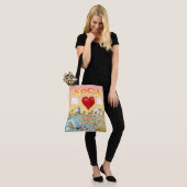 Sac fourre-tout de coucher de soleil SoCal (Sur le modèle)