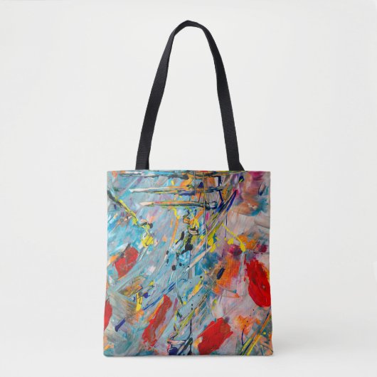 Sac fourre-tout de couleurs Holi (Devant)