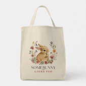 Sac fourre-tout de courses Fleur des champs Somebu (Dos)