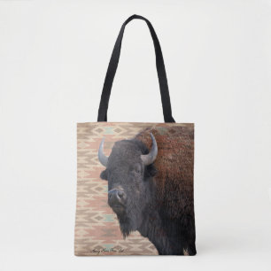 Sac fourre-tout de couverture de bison