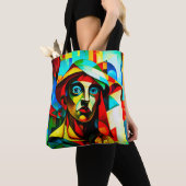 Sac fourre-tout de cubisme (De près)