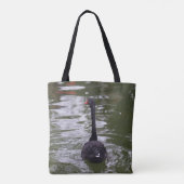 Sac fourre-tout de cygne noir (Dos)