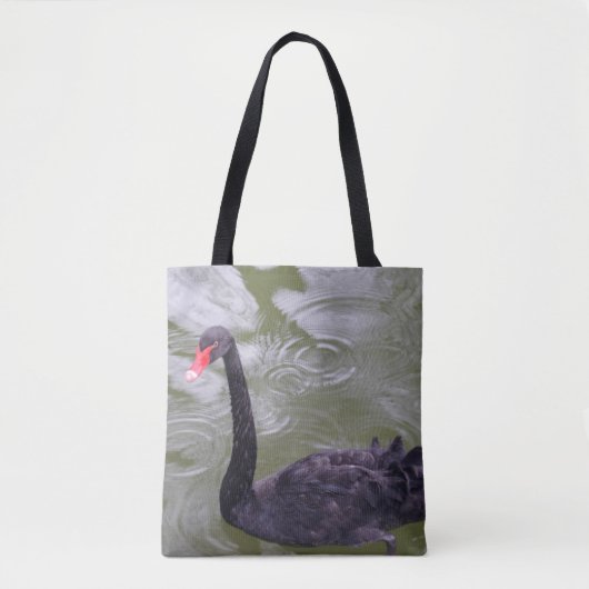 Sac fourre-tout de cygne noir (Devant)