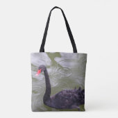 Sac fourre-tout de cygne noir (Dos)