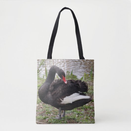 Sac fourre-tout de cygne noir (Devant)