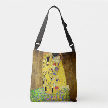 Sac fourre-tout de dames avec Klimt's The Kiss