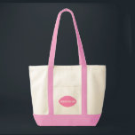 Sac fourre-tout de demoiselle d'honneur<br><div class="desc">Ce sac fourre-tout est présenté en naturel et rose avec une impression de demoiselle d'honneur. 
Personnalisez ce sac ou achetez-le tel quel.</div>