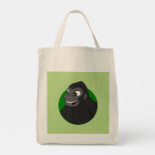 Sac fourre-tout de dessin de Gorilla (Dos)