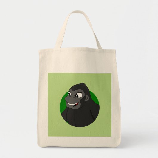Sac fourre-tout de dessin de Gorilla (Devant)