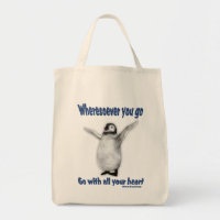 Sac fourre-tout de devis Inspiration Penguin Confu