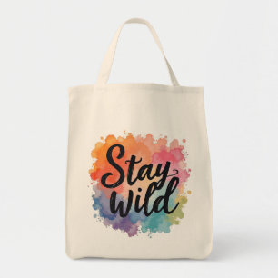 Sac fourre-tout de devis inspirationnel avec abstr