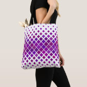 sac fourre-tout de diamants violets (De près)