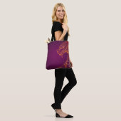 Sac fourre-tout de dragon violet (Sur le modèle)