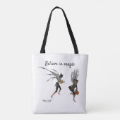 Sac fourre-tout de Féeries de pluie pour garçons j (Dos)