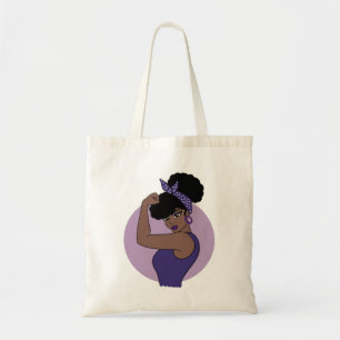 Sac fourre-tout de femme noire forte