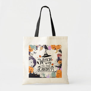 Sac fourre-tout de fête d'Halloween