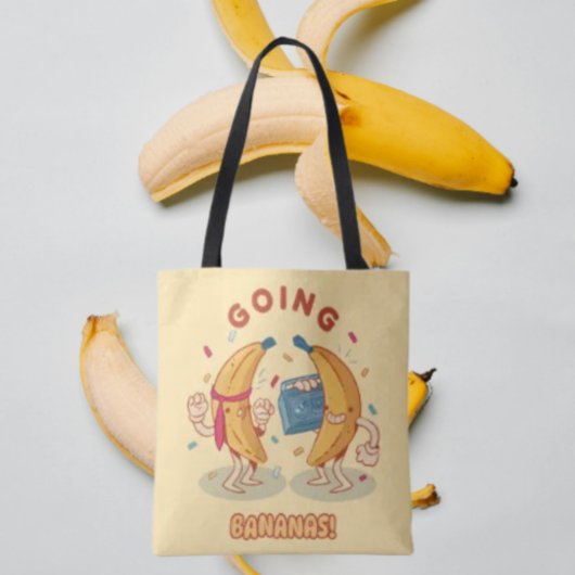 Sac fourre-tout de fête "Going Bananas"