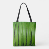 Sac fourre-tout de feuilles vertes (Dos)