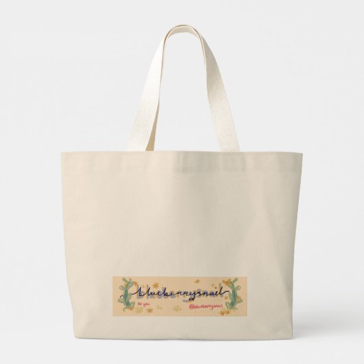 Sac fourre-tout de fille champignon (Dos)