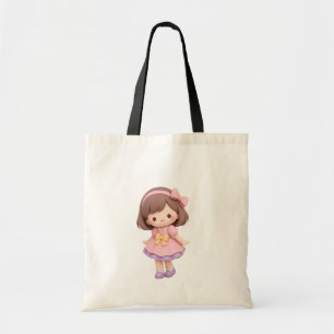 Sac fourre-tout de fille Chibi mignonne Robe ros