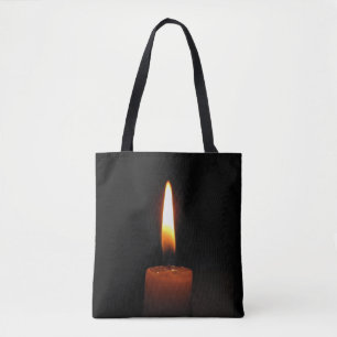 Sac fourre-tout de flamme aux bougies
