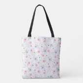 sac fourre-tout de fleurs de printemps (Dos)