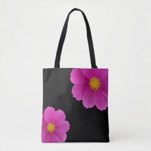 Sac fourre-tout de fleurs roses