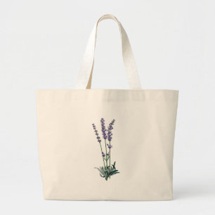Sac fourre-tout de fleurs vintage Lavender
