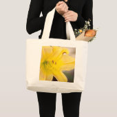 Sac fourre-tout de floraison jaune à fleur de (Devant (produit))