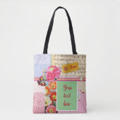 sac fourre-tout de fournitures pour l'artisanat - (Devant)