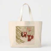 Sac fourre-tout de Fox d'hiver (Devant)