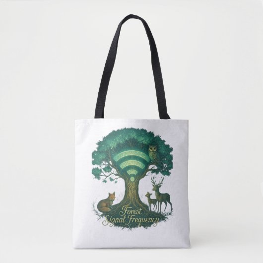 Sac fourre-tout de fréquence des signaux forestier (Devant)