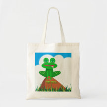 Sac fourre-tout de Froggy verte