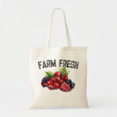 Sac fourre-tout de fruits frais de ferme (Devant)