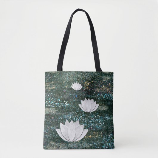 Sac fourre-tout de galaxie de Lotus Flower (Devant)