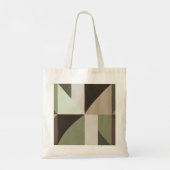 Sac fourre-tout de géométrie organique (Dos)