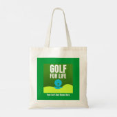 sac fourre-tout de golf Customisé "Golf For Life" (Dos)