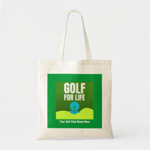 sac fourre-tout de golf Customisé "Golf For Life"