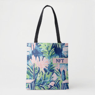 Sac fourre-tout de golf floral tropical Monogram