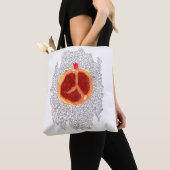 Sac fourre-tout de grenade (De près)