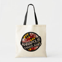 Sac fourre-tout de grunge du drapeau du Maryland d