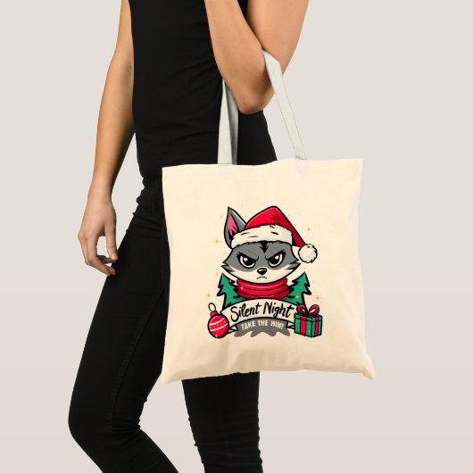 Sac fourre-tout de Jackal Grumpy Night Silencieux (Devant (produit))