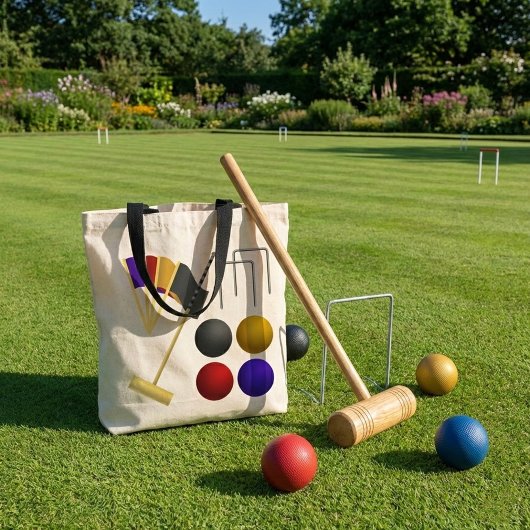 Sac fourre-tout de jeu de croquet