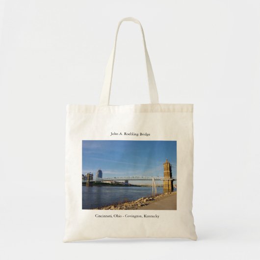 Sac fourre-tout de John A. Roebling Bridge (Devant)