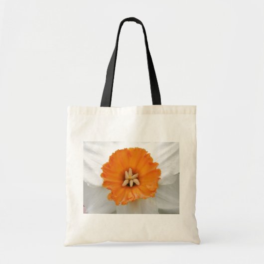 Sac fourre-tout de jonquille blanche (Devant)