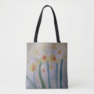 Sac fourre-tout de jonquilles Abstraites