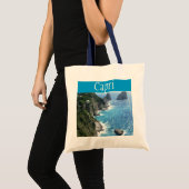 Sac fourre-tout de la côte de Capri (Devant (produit))