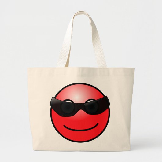 Sac fourre-tout de la face rouge (Devant)